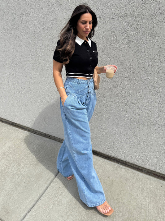 Vivienne Pintuck Jeans