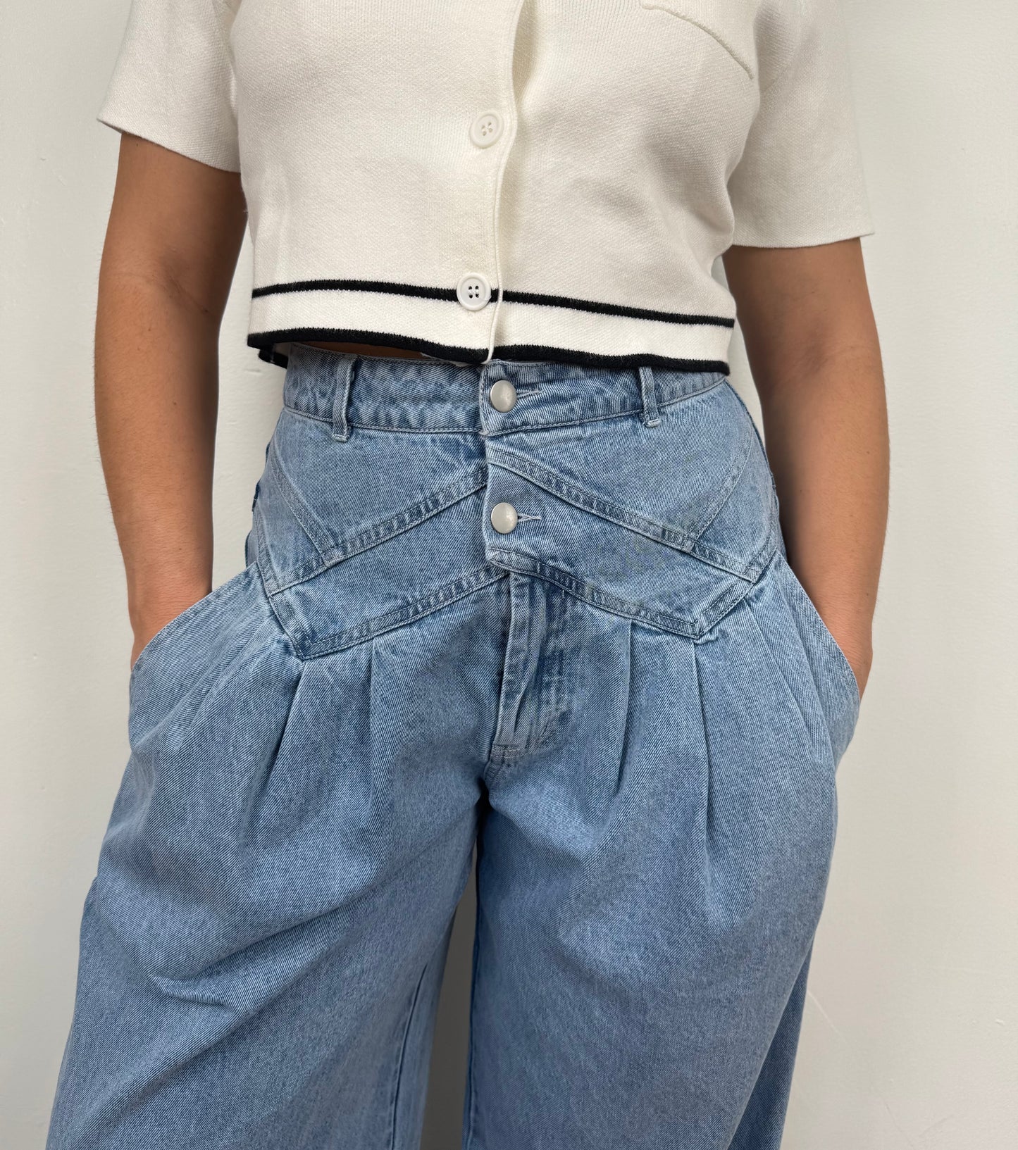 Vivienne Pintuck Jeans