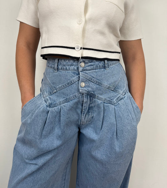 Vivienne Pintuck Jeans