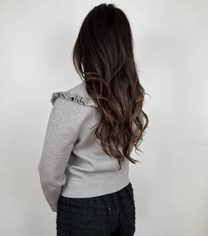 Clara Ruffle Cardigan