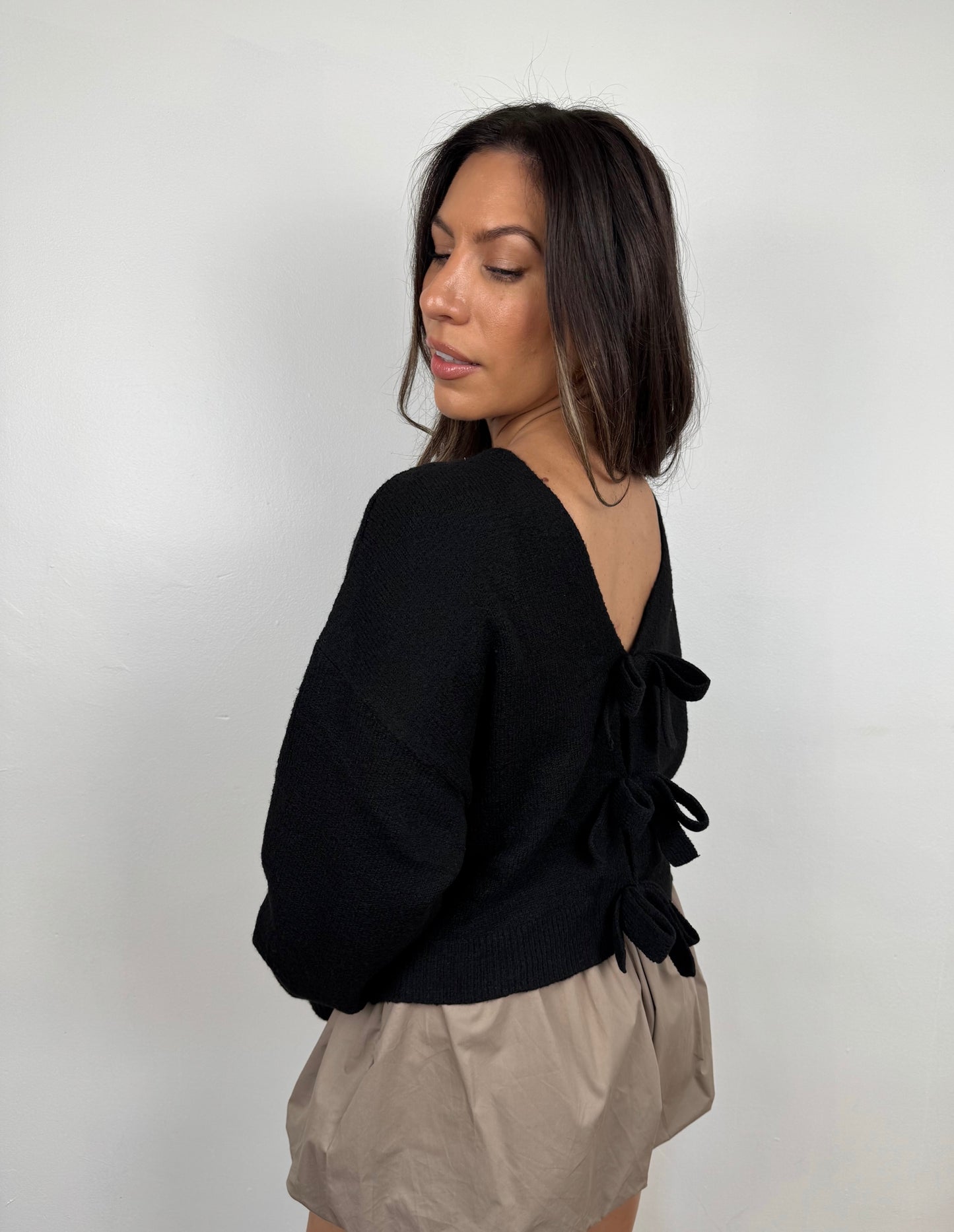 Constance Bow Sweater