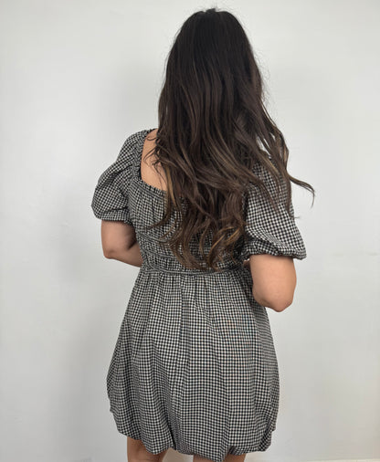 Eloise Gingham Bubble Dress