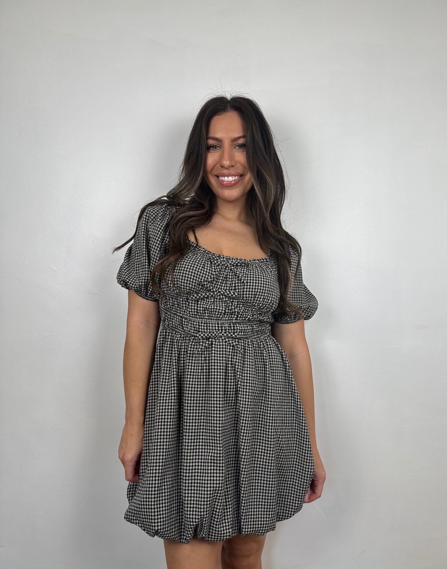 Eloise Gingham Bubble Dress
