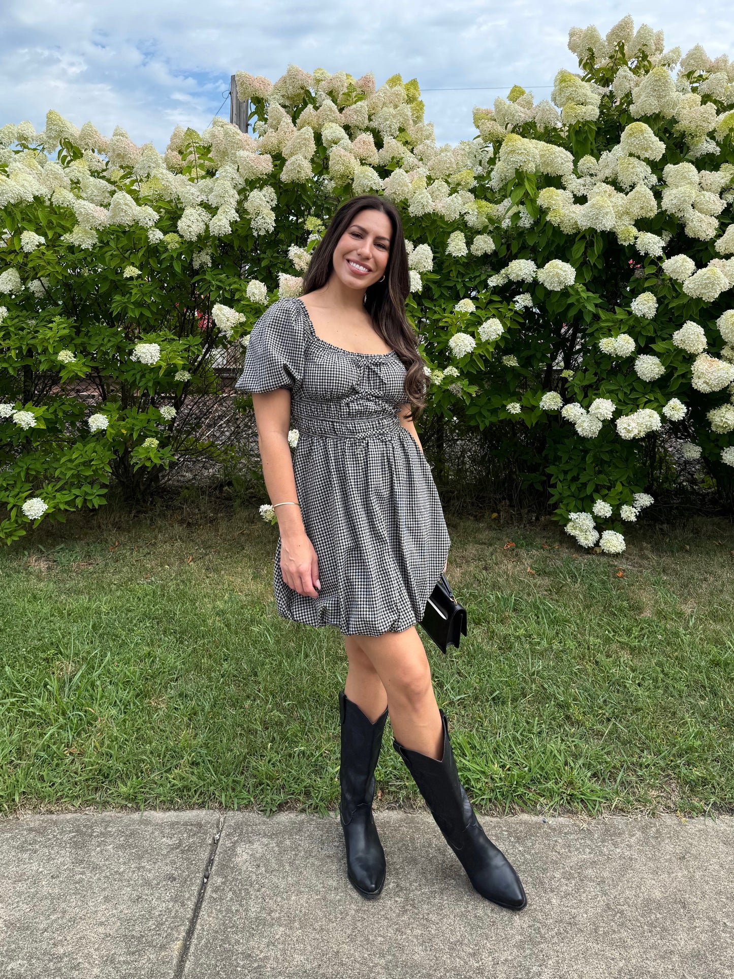 Eloise Gingham Bubble Dress