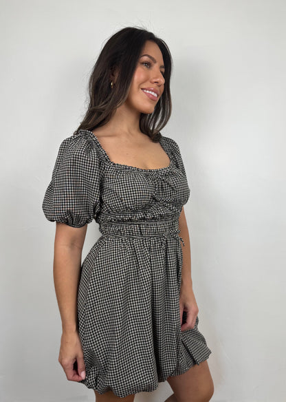 Eloise Gingham Bubble Dress