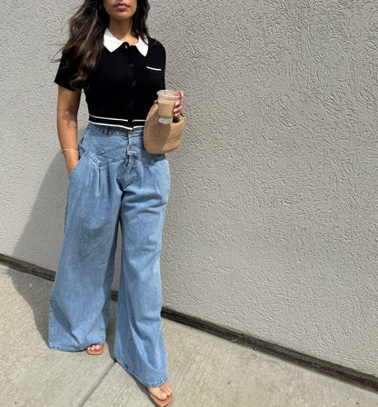 Vivienne Pintuck Jeans